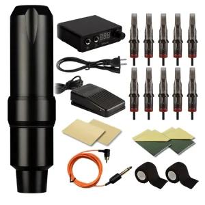 Professional High Speed Rechargeable Tattoo Kits Tattoo Machine Kit Tattoo for Academy Eyebrow Embroidery