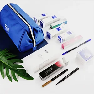 Professional Kits De Tatouage Permanent Makeup PMU After Care Kit Microblading Complet Set With Cosmetic Bag