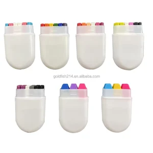 Professional LGBTQ Gay Pride Rainbow Cakes Fan Brush Facepaint Stick Celebrations Parade Cosplay Party Halloween Makeup