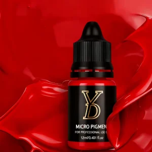 Professional Lip PMU Pigment and Permanent Makeup Ink Organic Formula Pack of 10