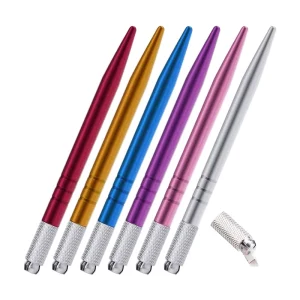 Professional Manual Eyebrow Tattoo Microblading Pen Tattoo Rotary Pen Temporary Waterproof Eyebrow Microblading