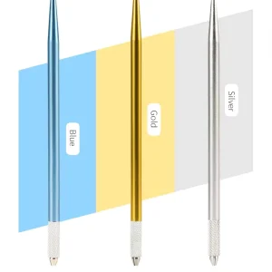 Professional Manual Microblading Pen Hand Tool for Hair Stroke & Shading Non Electric PMU Pen