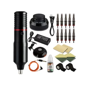 Professional Mast Adjustable Tattoo Machine Kit Tattoo Kit Professional Tattoo Kit Set Professional Complete for Skin