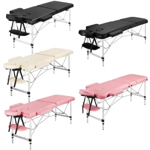 Professional Memory Foam Massage Table Modern Synthetic Leather Furniture for Tattoo Lash Height Care