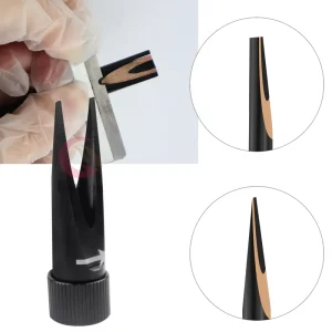 Professional Microblading Eyebrow Pencil Sharpener Metal Cosmetic Duckbill Sharpener for Eyebrow & Lip Pencils