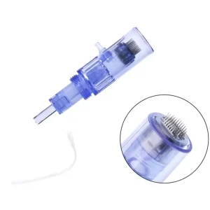 Professional Microneedling Needle Nano Round Microneedle Cartridge Needle with Syringe Tube Micro Needle Hydra Mesotherapy