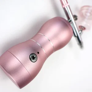 Professional Mini Nozzle Spray Airbrush Kit for Nail Art & Brow Tint Factory Liquid Lotion Makeup Mini Airbrush Tool