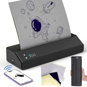 Professional Mini Tattoo Printer Machine Bluetooth Tattoo Stencil Printer Factory Accessory Permanent Makeup