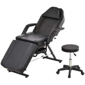 Professional Modern Luxurious Salon Massage Bed Foldable Adjustable PU Facial Therapy Tattoo Barber Chair Eyelash