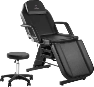 Professional Modern Massage Table Salon Spa Equipment for Facial Adjustable Table Chair Bed Beauty Bedroom School Outdoor