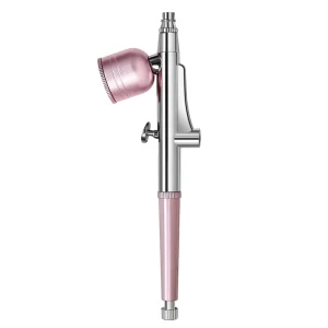 Professional Nail Airbrush Pen for Gradient Ombre Blush Blending Art High-Performance Metal Spray Tool for Nail Salons DIY