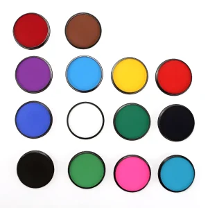 Professional Natural Non-Toxic Face Paint 30g Pearl Water Activated Teens Adults Face & Body Paint
