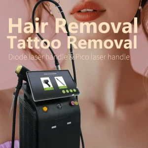 Professional Nd Yag Q Switched Tattoo Removal Laser 755 808 1064 Diode Laser Hair Removal Machine Beauty Equipment