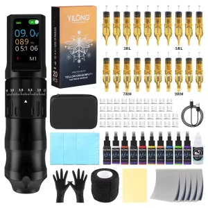 Professional New Arrival Price High Quality Complete Wireless Tattoo Pen Kits and Equipment
