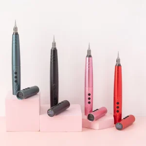 Professional OEM logo Electric Wireless Tattoo Rotary Pen PMU Semi Permanent Makeup Machine for Microblading Eyebrow Lips