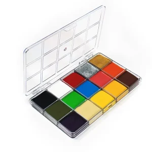 Professional Oil Paint Palette for Face Body Long-Lasting Oil Art Makeup in Stock Customiztion Available
