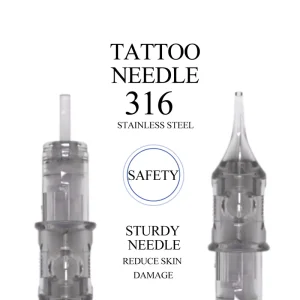 Professional Permanent Eyebrow Tattoo Needles Stainless Steel CE Certified Customizable Supplies