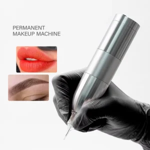 Professional Permanent Makeup Pen 4mm Adjustable Stroke Needle Tattoo Gun Machine for MTS SMP Eyebrows