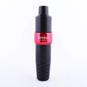 Professional Permanent Tattoo Pen Machine QHP10 High Torque Coreless Motor 3.2/3.7mm Stroke Cartridge Disposable Aircraft