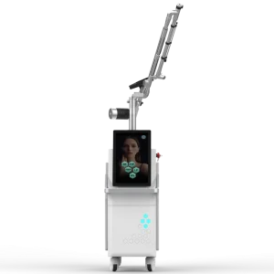 Professional Pico Laser Tattoo Removal Machine with 2 Rods & Lamps