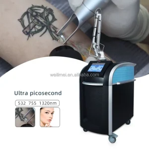 Professional Pico Picosecond Pico Laser Machine 1064Nm 755Nm 532Nm Q switch ND YAG Tattoo Removal Pigment Removal