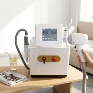Professional Portable 3-in-1 Beauty Machine Diode Laser Hair Removal + Nd Yag Tattoo Removal + RF Skin Tightening Equipment