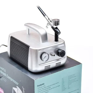 Professional Portable Airbrush Kit for Makeup Tan Nail Art Tattoo Cake Decorating Multi Purpose High Pressure Airbrush