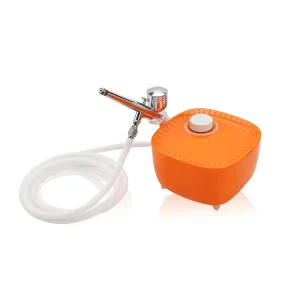 Professional Portable Quiet Air Compressor Airbrush Kit 30PSI 10L/Min Nail Barber Hair Dye Makeup Model Paint Tattoo
