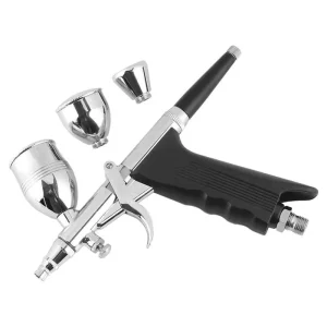 Professional Precision Copper Material Gravity Feed Airbrush Kit for Tattoo Application