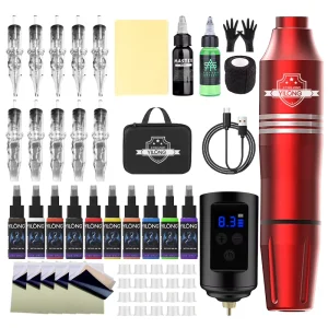 Professional Premium Permanent Makeup Machine Wireless Rotary Tattoo Pen Set & Microblading Device Kit for Body Art for PMU