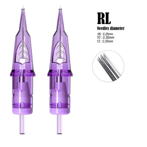 Professional Premium for EO Gas Sterilized Disposable 316 Stainless Steel Needles for Body Art Eyebrow Application Membrane