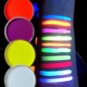 Professional Rainbow Non Toxic Eco Friendly 30g Face Paint Children Women Custom Logo Option Good Coverage Pearl Body Party