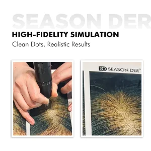 Professional Realistic Hairline Scalp Practice Skin SMP Leather Waterproof Disposable Two Sided Natural Permanent Makeup PMU