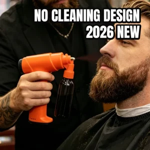 Professional Rechargeable Copper No Clog Air Compressor Spray Gun for Barber & Car Painting 35psi 3 Speed Aerografo Barber