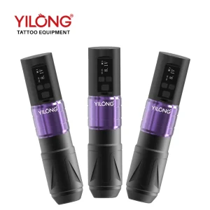 Professional Retro Wireless Tattoo Gun Machine Ninja Battery Pen