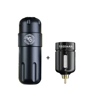 Professional Rotary Permanent Makeup Tattoo Machine Pen Kit with Wireless Battery