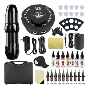 Professional Rotary Tattoo Pen Machine Set Body Art Tattoo Supplies From China Supplier Tattoo Gun Kit