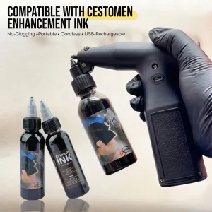 Professional Salon Electric Airbrush Compressor Kit Durable Clog-Free Wireless Handheld Hair Sprayer for Barber Beauty