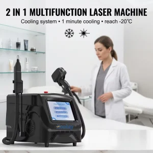 Professional Salon Use Picosecond Nd Yag Laser Tattoo Removal Machine With Freckle Pigmentation Removal And Carbon Peeling