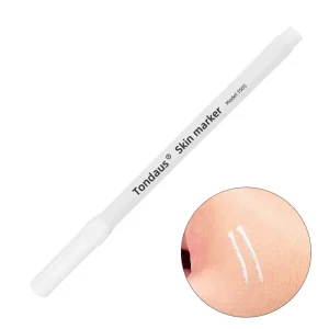 Professional Skin Marker Pen Microblading Tattoo Eyebrow Lip Skin Marker Pen Measuring Ruler Set Tool Beauty Tools Accessories
