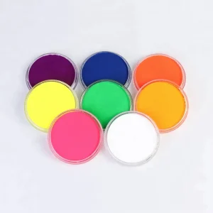 Professional Solid Face Paint Cake Colors Including Matte Color Pearly Color Neon UV Colors