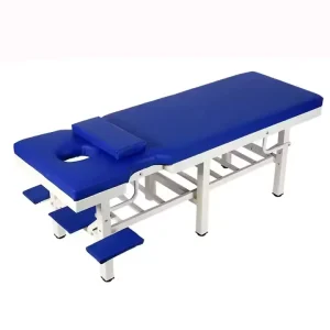 Professional Spa Massage Table Newly Designed Metal Portable Hospitals Bedrooms Modern Style Leather Multifunction