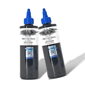 Professional TBK Organic Super Black Permanent Makeup Tattoo Ink 240ml Triple Black Pigment Bottle Set for Lip & Eyebrow Tattoos