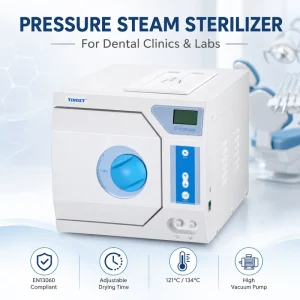Professional Tabletop Steam Sterilizer Reliable High Performance Medical Autoclave for Dental Clinic Use