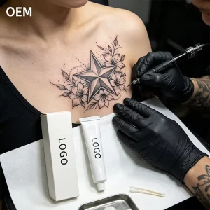 Professional Tattoo Balm Favored by Many Tattoo Creators Stabilizes Color Saturation of Diverse Tattoo Designs
