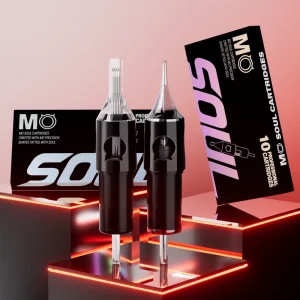 Professional Tattoo Cartridges 10Pcs Disposable Bugpin Needles 3RL 1007RL Round Liner Shader Magnum OEM PMU Needles
