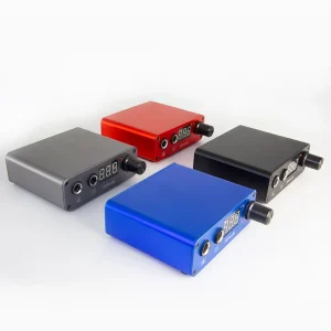 Professional Tattoo Equipment Wireless Mini Portable Professional Tattoo Power Supply Rca/dc Wireless Power Digital Customized