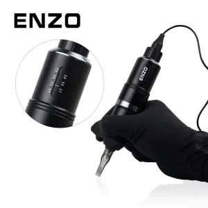 Professional Tattoo Gun with Adjustable Stroke and RCA Connection