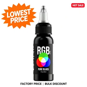 Professional Tattoo Ink 30ml High Intensity Black Lining Shading for Body Art Permanent Makeup Bulk