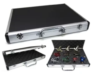 Professional Tattoo Kit Large Empty Cases Black Portable Case Tattoo Machine